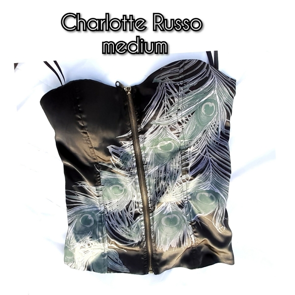 Charlotte Russe Tops - Charlotte Russesleeveless top with zipper